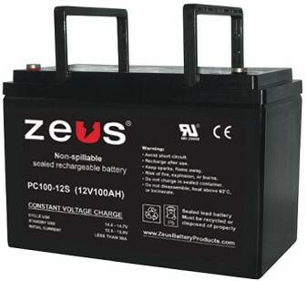 Zeus Battery Products - Sealed Lead Acid Batteries